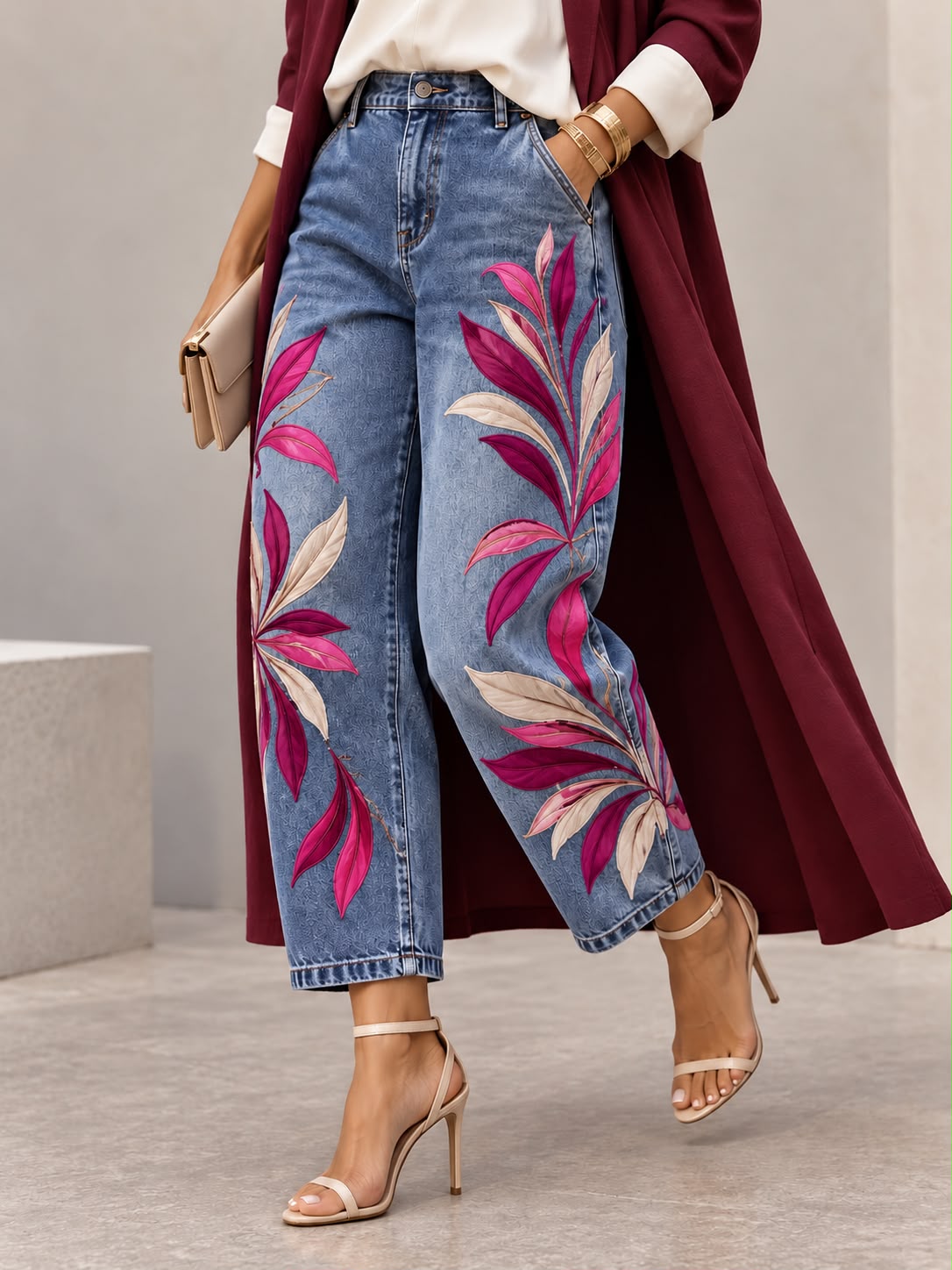 Jeans Piume
