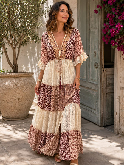 Abito couture Merletto Italiano