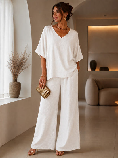 Completo viscosa strass