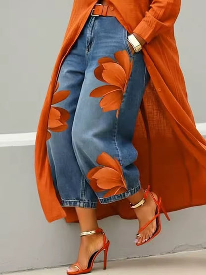 Jeans fiore