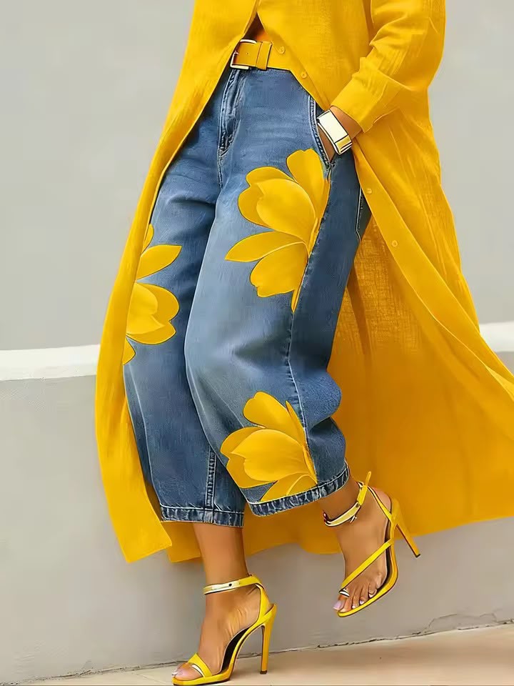 Jeans fiore