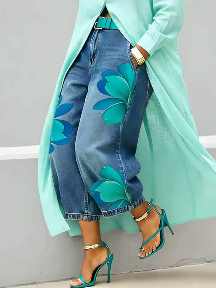 Jeans fiore