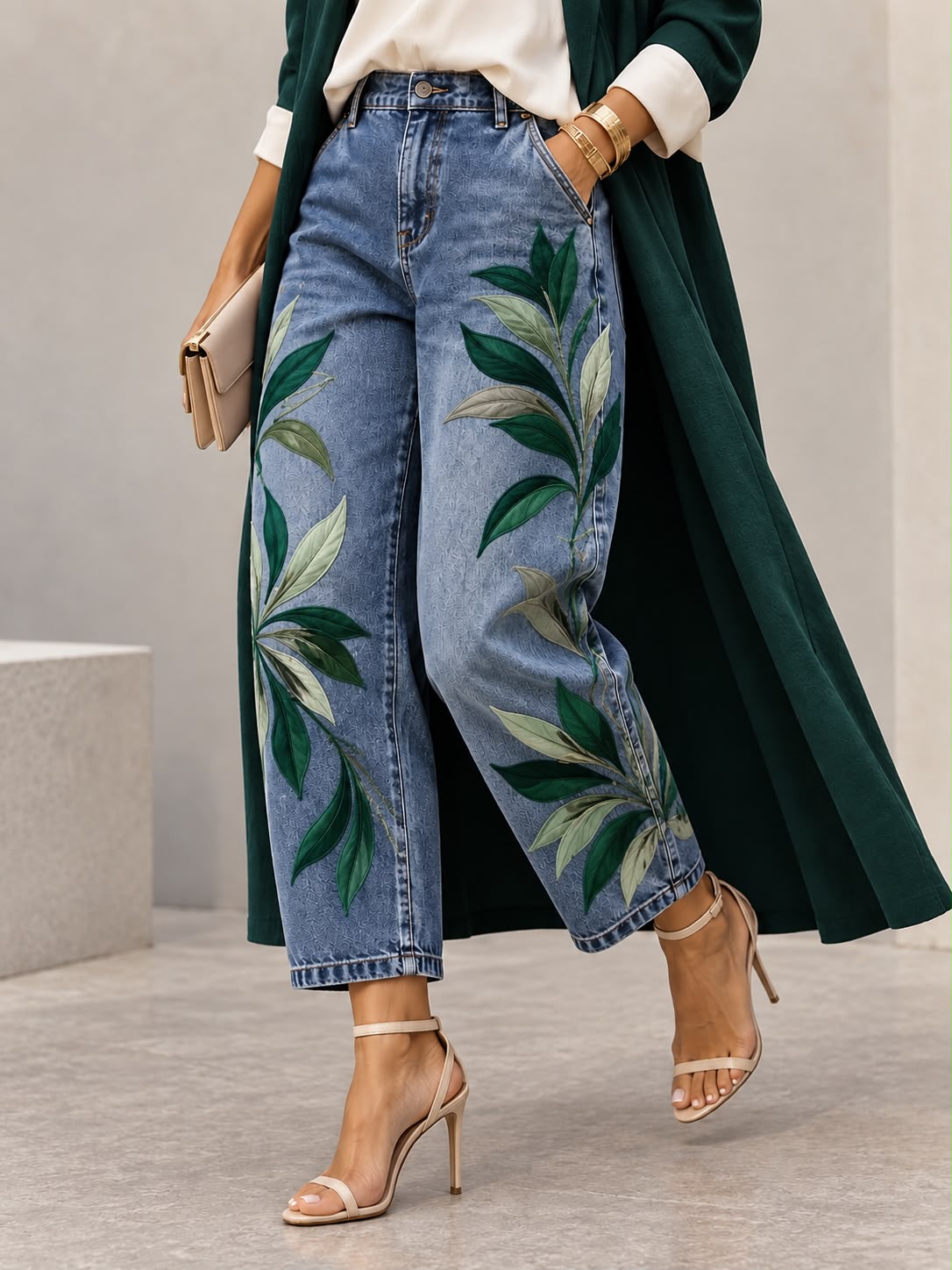 Jeans Piume