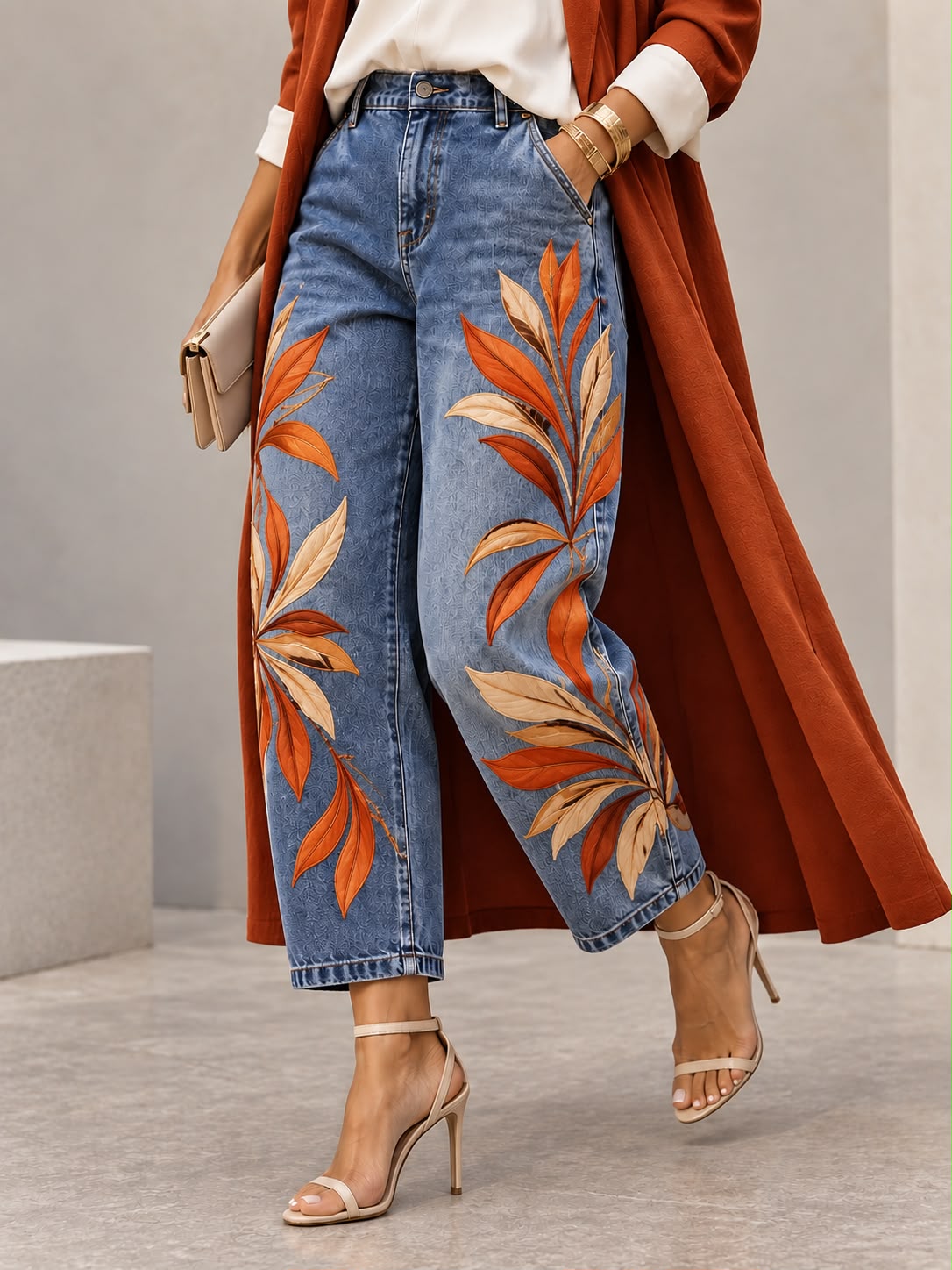 Jeans Piume