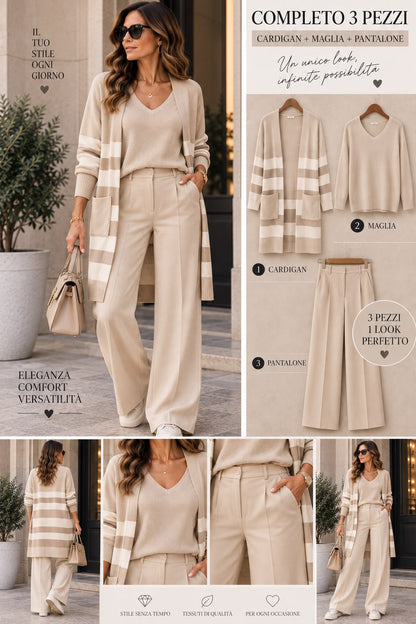 SET TRE PEZZI ELEGANCE